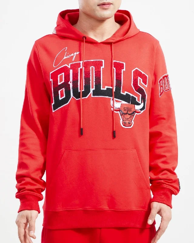 NBA CHICAGO BULLS HOMETOWN MEN'S PO HOODIE (RED)