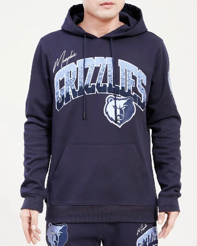 NBA MEMPHIS GRIZZLIES HOMETOWN MEN'S PO HOODIE (MIDNIGHT NAVY)