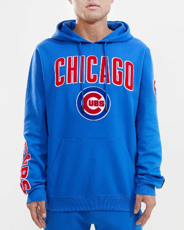 MLB CHICAGO CUBS CLASSIC MEN'S PO HOODIE (ROYAL BLUE)