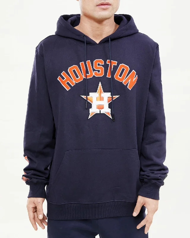 MLB HOUSTON ASTROS CLASSIC MEN'S PO HOODIE (MIDNIGHT NAVY)