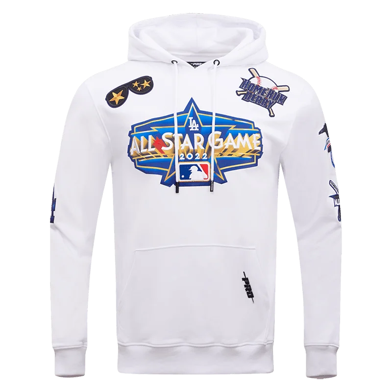 MLB LOS ANGELES DODGERS ALL STAR MEN'S PO HOODIE (WHITE)