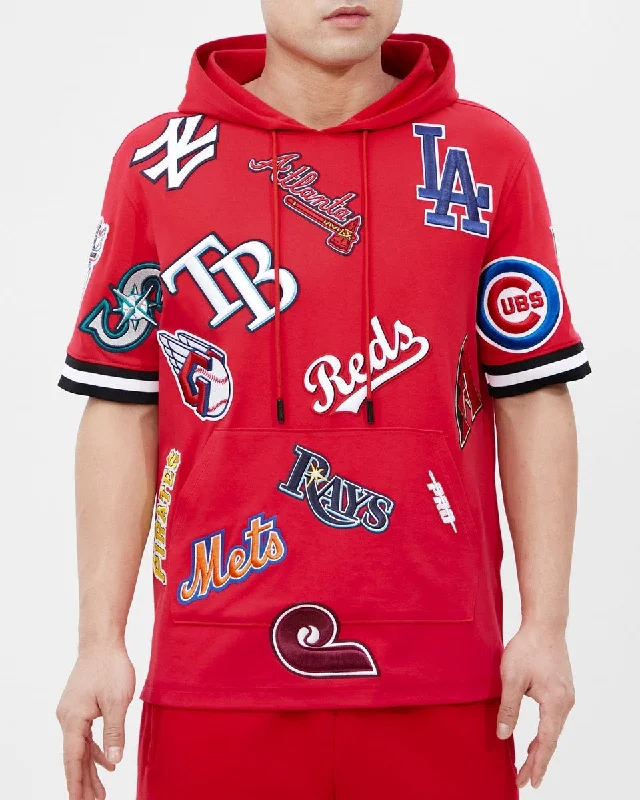 MLB PRO LEAGUE MEN'S PO HOODIE (RED)