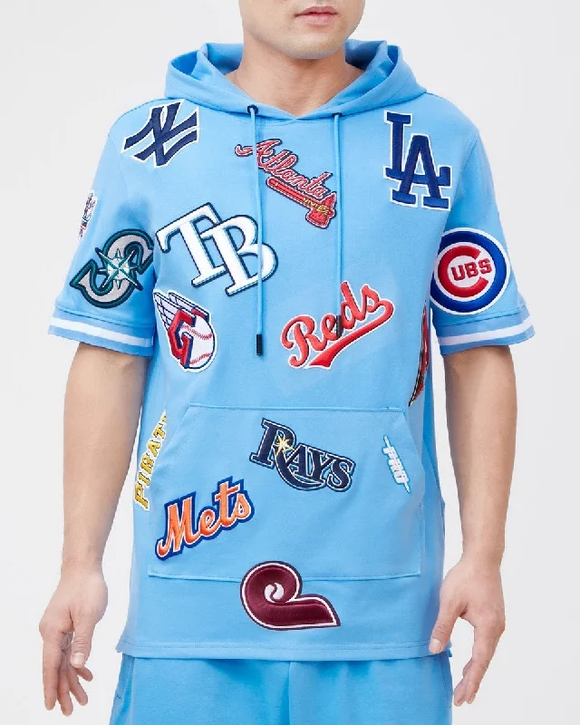 MLB PRO LEAGUE MEN'S PO HOODIE (UNIVERSITY BLUE)