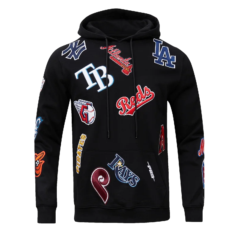 MLB PRO LEAGUE MEN'S PO HOODIE (BLACK)