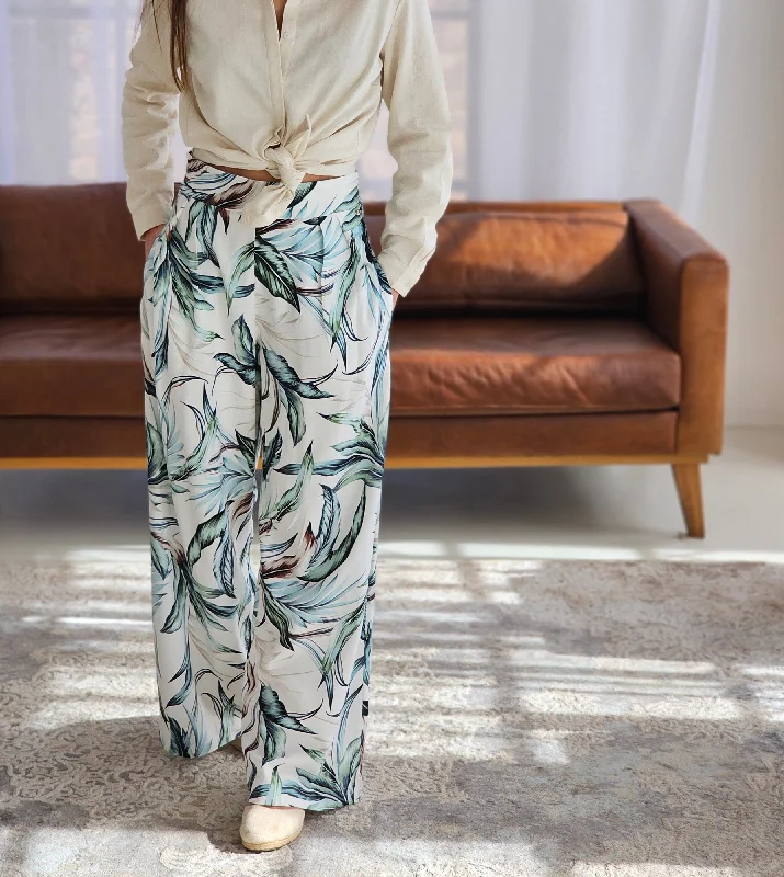 Delia Pants Lily Linen