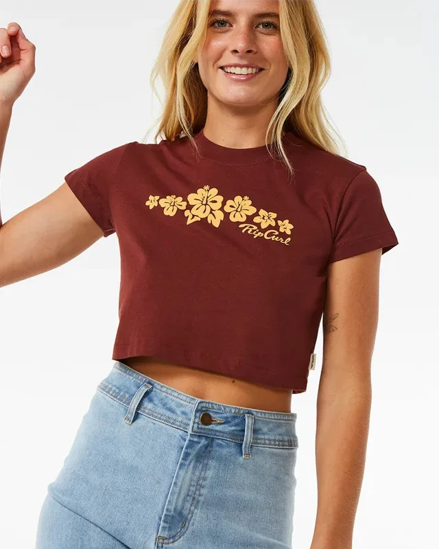 Hibiscus Baby Tee (Past Season)