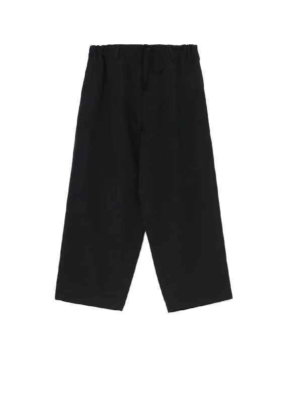 GABARDINE STANDARD STRING PANTS WITH 3-STITCH