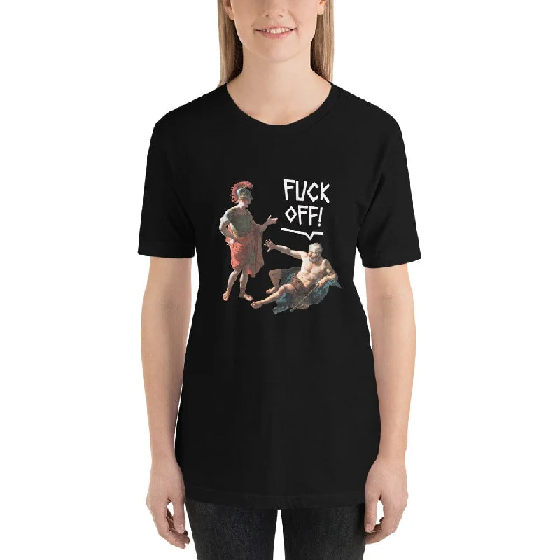 Diogenes tells Alexander to Fuck Off - Basic T-Shirt