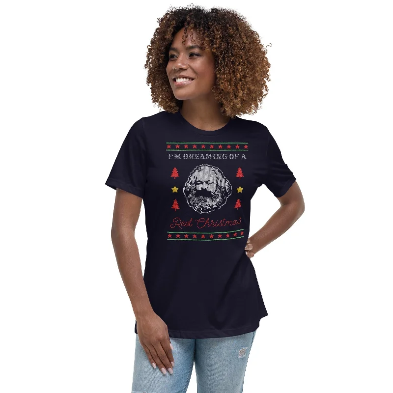 Marx: I'm dreaming of a red Christmas - Women's T-Shirt