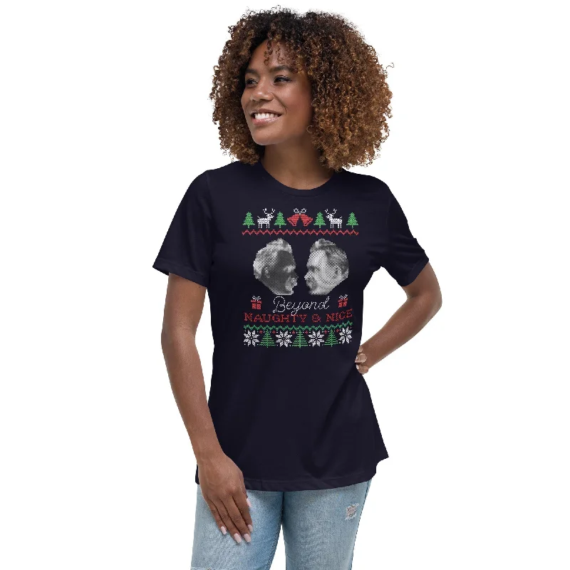 Nietzsche - Beyond naughty and nice - Women's T-Shirt