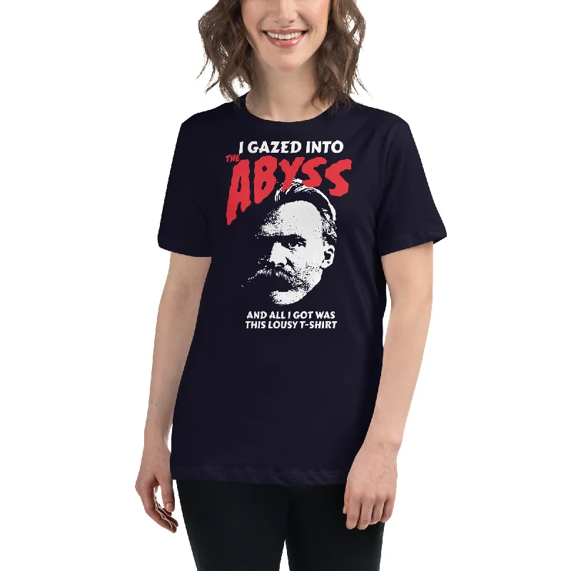 Nietzsche - I Gazed Into The Abyss - Women's T-Shirt