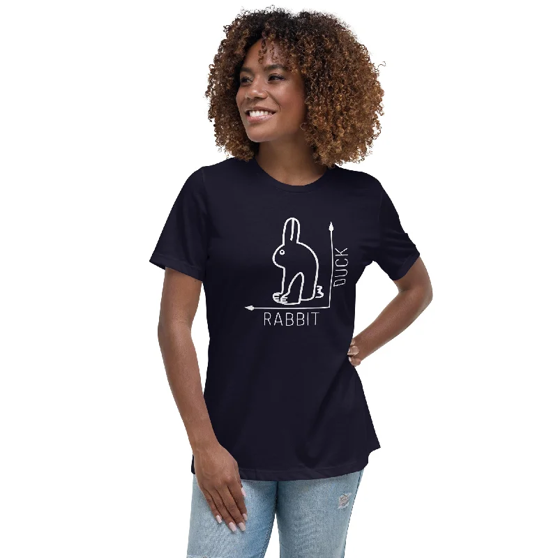 Rabbit-Duck Illusion - Rabbit Edition - Women's T-Shirt