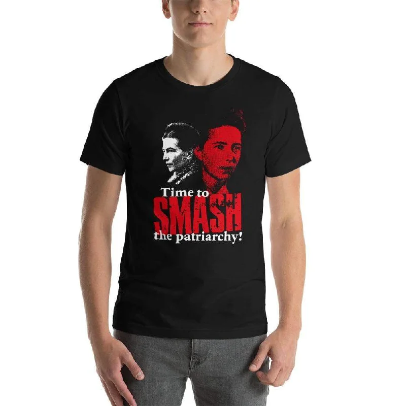 Time to SMASH the patriarchy! by Simone de Beauvoir - Basic T-Shirt