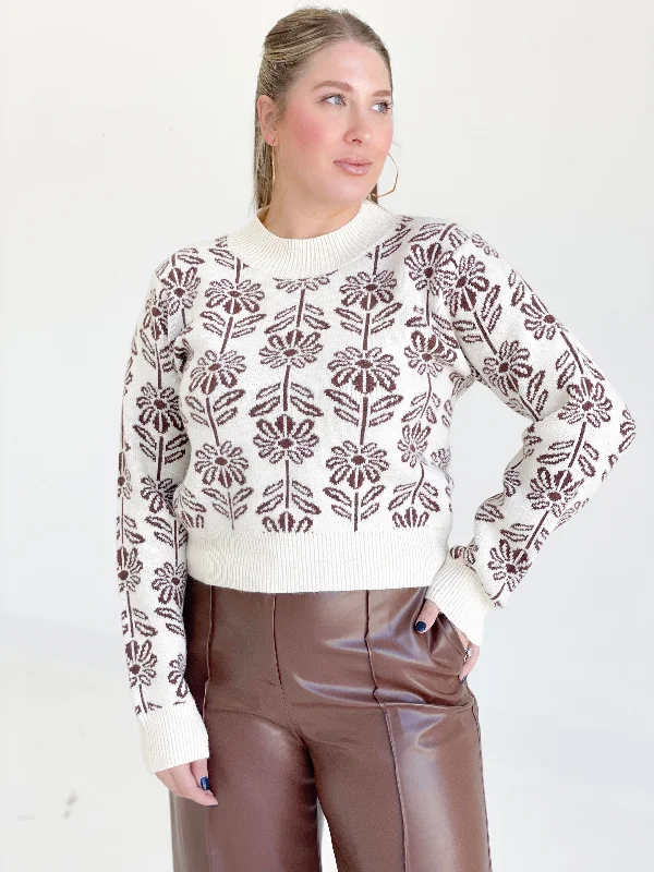 The Frenzy Sweater - Chocolate Brown