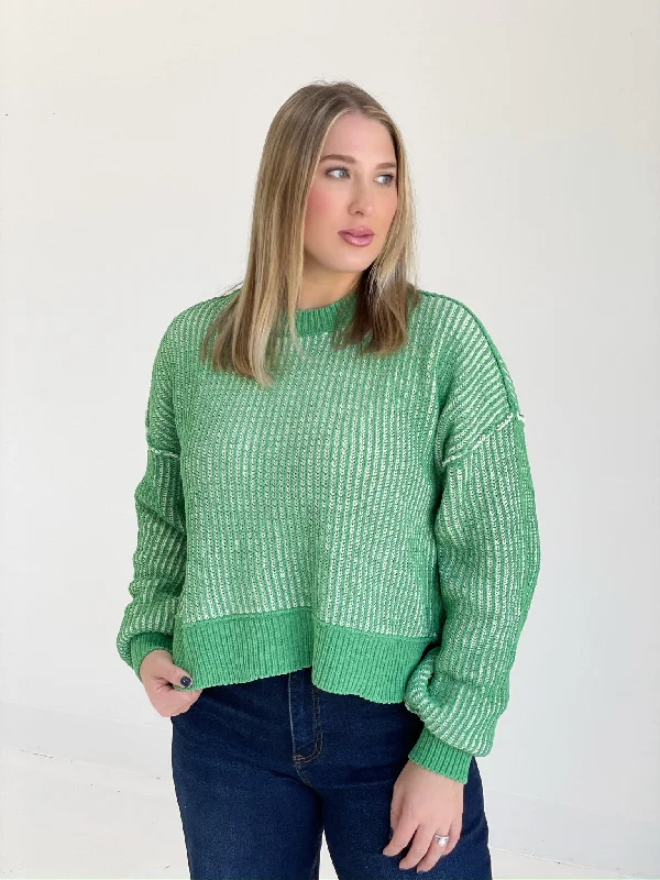 Two-Timer Sweater - Green