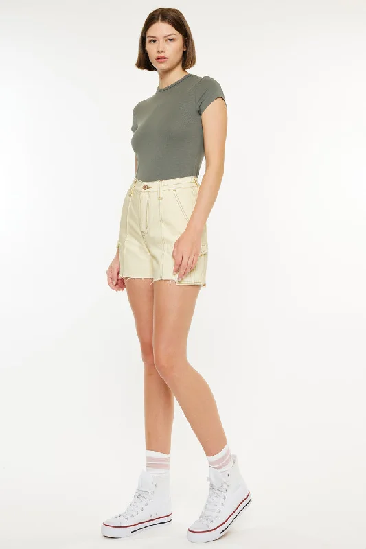 Cassie High Rise Carpenter Shorts