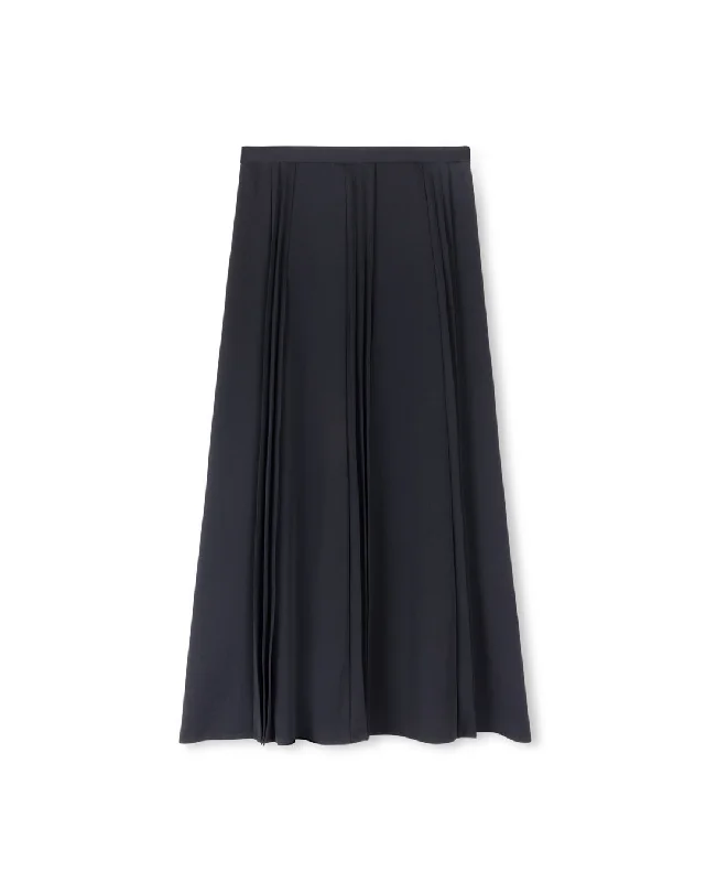 Chiffon Pleated Detailed Skirt