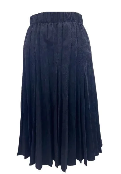 Fillmore Corduroy Pleat Skirt