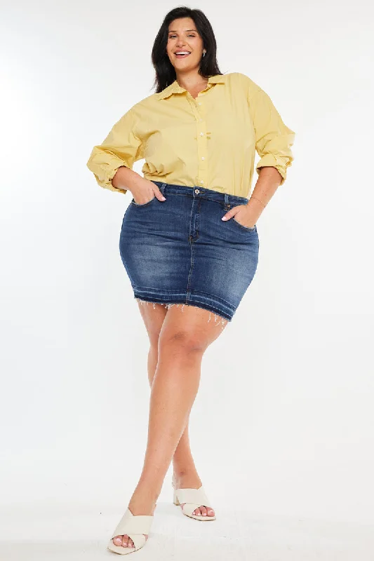 Lou High Rise Skirt (Plus Size)