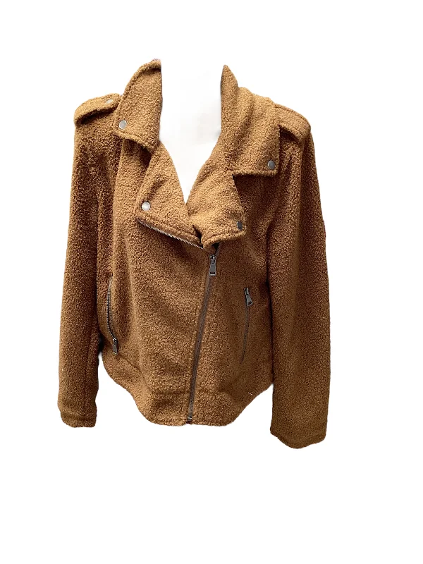 Max Studios Motto Jacket Brown L