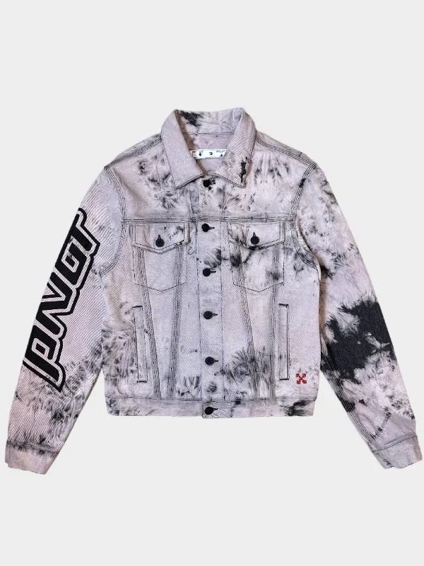 Tie-Dye Denim Jacket