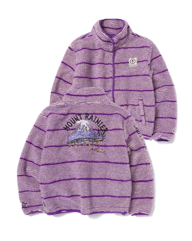 Dr. Seuss x Parks Project Women's Striped Rainier High Pile Fleece Jacket